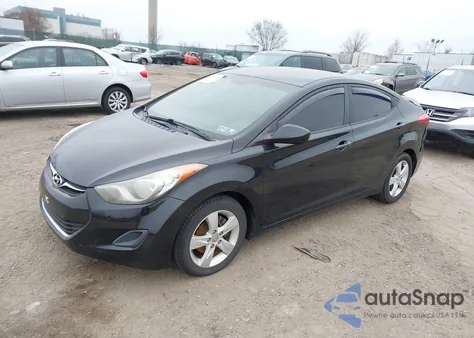 2011 Hyundai Elantra Gls из США, поврежденный, VIN 5NPDH4AE3BH020342